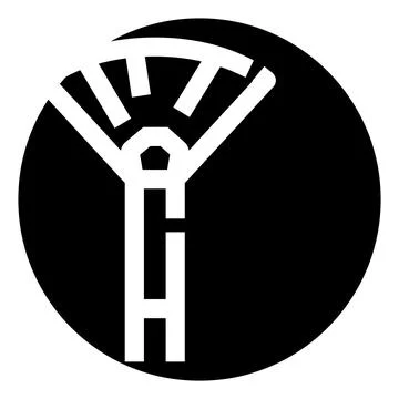 Abstract graphic design icon representing community and connection 스톡 일러스트