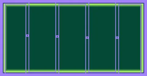 Abstract graphic frame in frame pattern shapes. light pink dark green color Stock Illustration