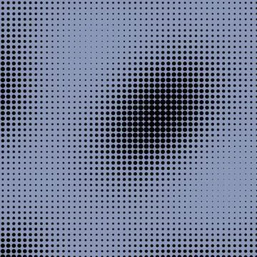 Abstract graphic halftone pattern design element with dots for creative art.. Stock Illustration