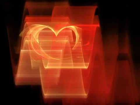 Abstract graphic An image of a nice abstract heart background Copyright: x... Stock Photos