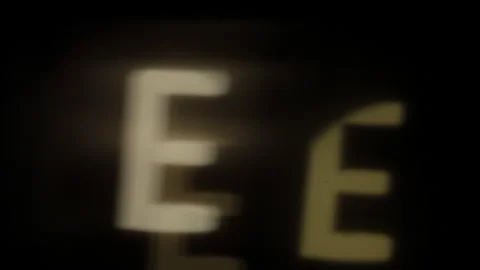 Abstract Graphic Light Shapes E Flickering On Black Background Stock Footage 328229378