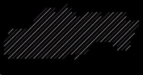Abstract Graphic Lines Creating Map of Slovakia Stock Footage 327937617