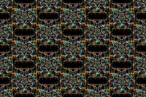 Abstract graphic pattern. Seamless tile background Illustrazione stock