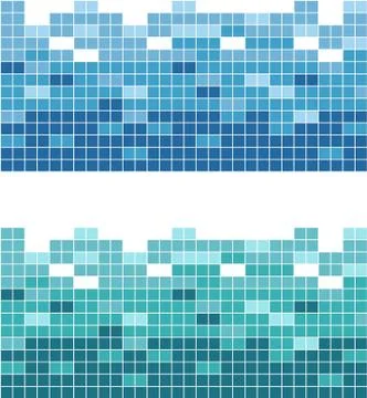 Abstract Graphic square color. Stock Illustration