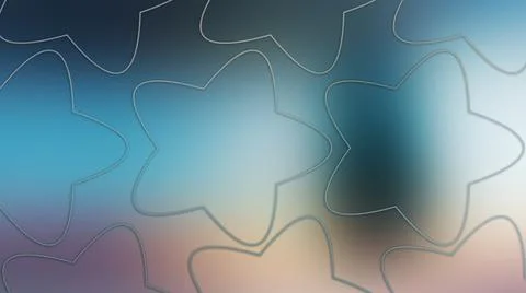 Abstract graphic star pattern shapes. gratient color illustration background  Stock Illustration