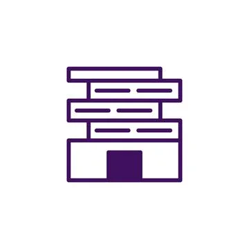 Abstract graphic structure a simple illustration design with a geometric co.. 库存插图