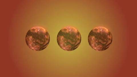 Abstract Graphic Suns Background Stock Footage 181238310