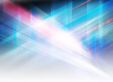 Abstract graphical high tech futuristic design concept series 库存插图