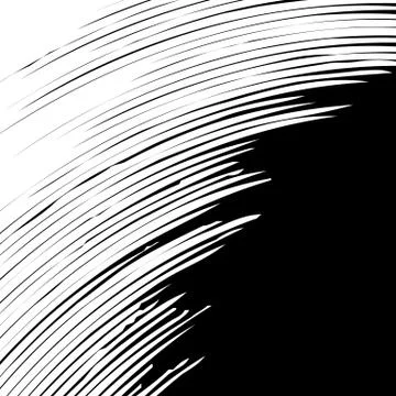 Abstract graphics with circular spiral distortion. Pattern of rotating radial Stock Illustration