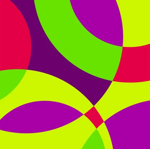 Abstract graphics for interior decoration, composition of geometric shapes fo Stock Illustration