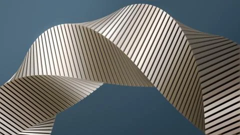 Abstract graphics minimal Motion Design. White Minimal Background. Endless loop Stock Illustration
