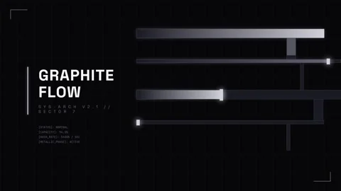 Abstract Graphite Flow Visualization on Black Background for Data Technolog.. Stock Footage 337655369