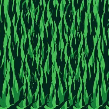 Abstract grass background, illustration of abstract shapes. Stock Illustration