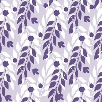 Abstract grass leaves seamless pattern , Fashion, interior, wrapping consept. Stock Illustration