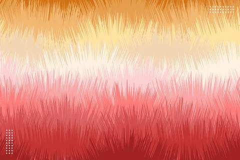 Abstract Grass Texture in Gradient Colors Stock Illustration