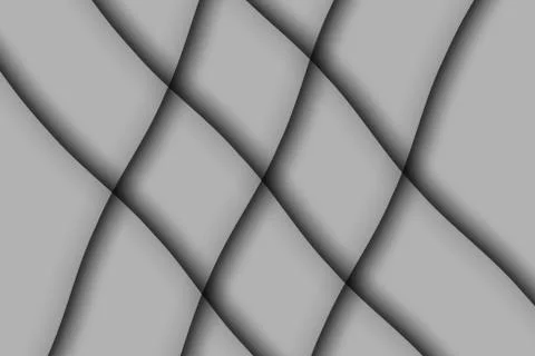 Abstract Gray 3D Paper Cut Shapes Background Stock Illustration