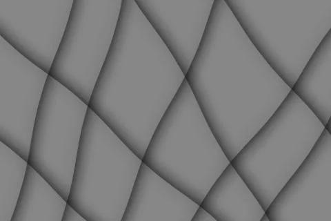 Abstract Gray 3D Paper Cut Shapes Background Stock Illustration
