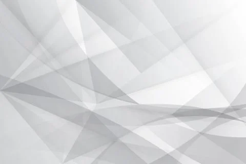 Abstract gray and white Lowpoly vector background. Template for style design. Stock Illustration