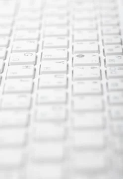 Abstract gray background - computer keyboard Stock Photos