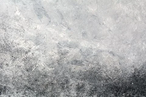 Abstract gray background. Handmade texture with acrylic paints. Stock Photos