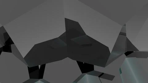 Abstract gray background from lines and polygons. Stock-Illustration