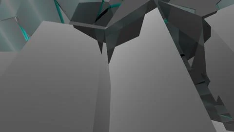 Abstract gray background from lines and polygons. Stock Illustration