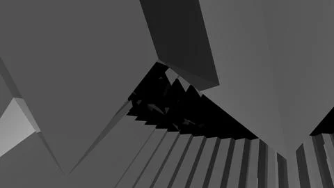 Abstract gray background from lines and polygons. Stock-Illustration