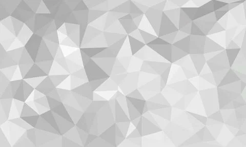 Abstract Gray background, low poly textured triangle shapes in random pattern 스톡 일러스트