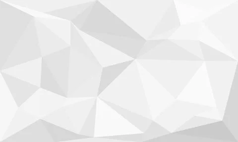 Abstract Gray background, low poly textured triangle shapes in random pattern Illustrazione stock