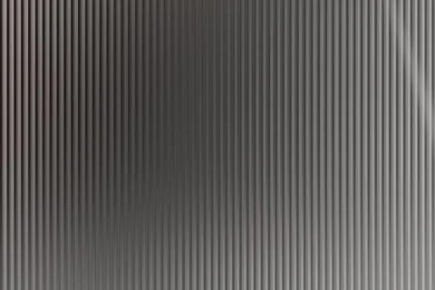 Abstract gray background with a ribbed texture, composed of numerous vertic.. Stock Illustration