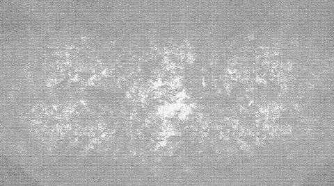 Abstract gray background showing white paint splatter on canvas texture Stock Illustration