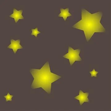 Abstract gray background with stars Stock Illustration