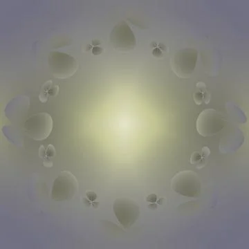 Abstract gray background with unusual shapes for design. 3d. Stock Illustration