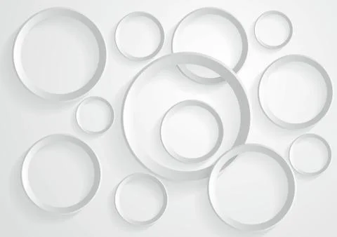 Abstract gray circle background Stock Illustration