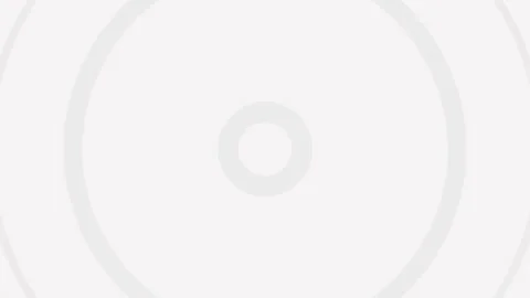 Abstract Gray Circle Waves Animated Background. 4k animation of technology Stock Footage 266938453