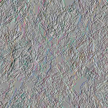 Abstract gray color background with multicolor lines threads Illustrazione stock