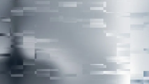Abstract Gray Digital Blocks Moving Across Soft Futuristic Background Stock Footage 333939727