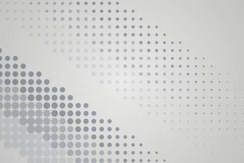 Abstract gray dotted pattern with curved lines Stock Photos