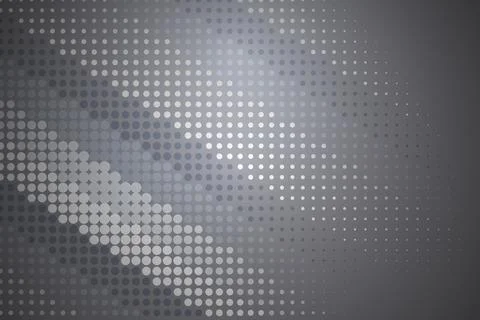 Abstract gray dotted pattern with diagonal lines and gradients Stock Illustration