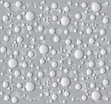 Abstract gray element seamless background Stock Illustration