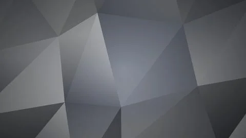 Abstract gray geometric background with polygon shapes Stock Illustration