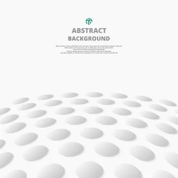 Abstract of gray gradient circle pattern distort background. Stock-Illustration