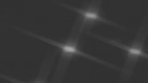 Abstract Gray Grid Animation Clip with Glowing Light Flares 库存影片 332455869