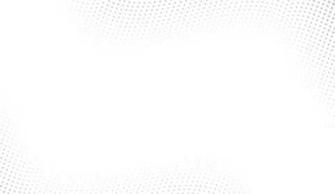 Abstract gray halftone dot pattern on a white background with modern graphic Stockillustratie