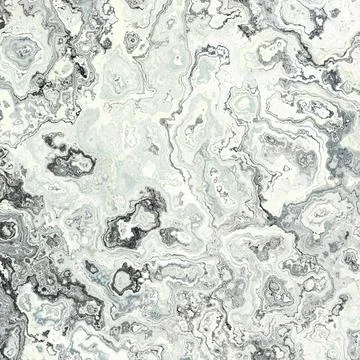 Abstract Gray Marble texture. Fractal digital Art Background. High Resoluti.. Stock Illustration