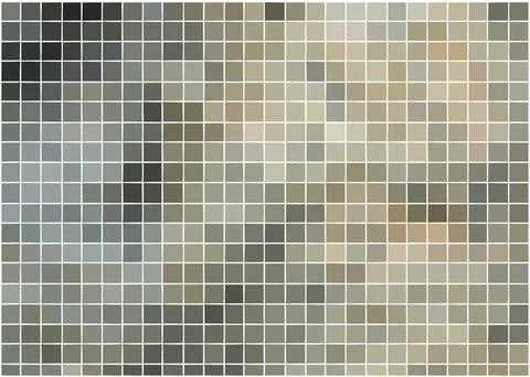 Abstract gray mosaic background Stock Illustration