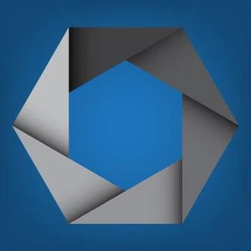 Abstract gray octagon background,design element.eps10 Stock Illustration