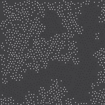 Abstract gray pattern of balloons on a dark gray background. Stock Illustration