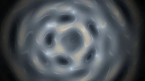 Abstract gray pattern with swirling shapes and soft light Stock Footage 340241369