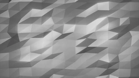 Abstract gray polygon background with faceted triangular textures and shade.. Stock Footage 319470380